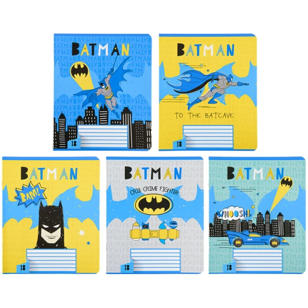 Зошит 18 арк., лінія, софт тач + УФ лак, DC Comics DC22-237 Kite