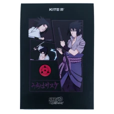 Блокнот-планшет A5, 50арк, клітинка, Naruto NR23-194-3 Kite