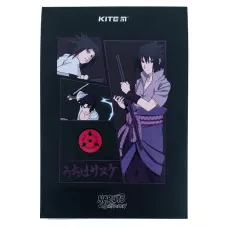 Блокнот-планшет A5, 50арк, клітинка, Naruto NR23-194-3 Kite