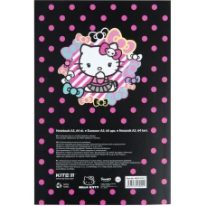 Блокнот термобіндер А5 64арк. нелінований Hello Kitty HK23-193-1 Kite