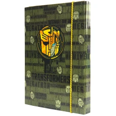 Папка для зошитів В5 на гумці картон, Transformers TF23-210 Kite