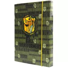 Папка для зошитів В5 на гумці картон, Transformers TF23-210 Kite