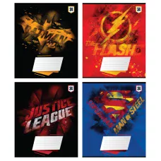 Зошит 24 арк., лінія, гібр. лак+УФ, DC comics DC21-239 Kite