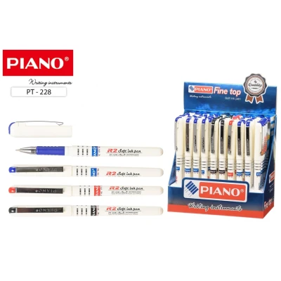 Ручка масляна Piano, 0,7мм., синя РТ-228