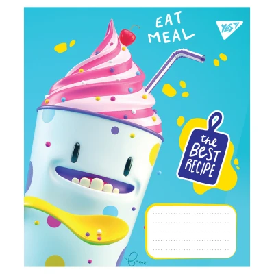 Зошит А5/12 арк лінія YES Eat meal, 765800