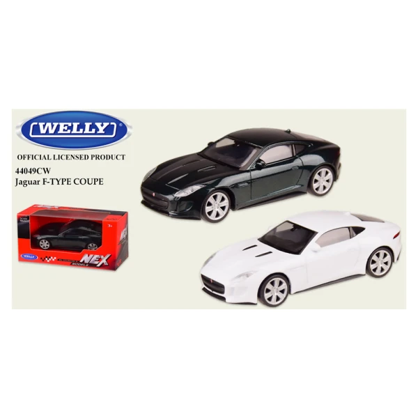 Іграшка машина метал арт. 44049CW, JAGUAR F-TYPE COUPE 1:43, 2 кол., у коробці