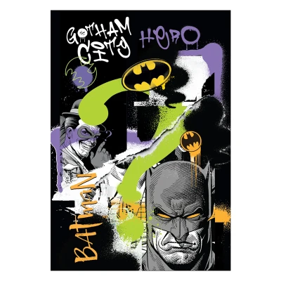 Блокнот-планшет A5, 50арк, клітинка, DC Comics DC22-194-2 Kite