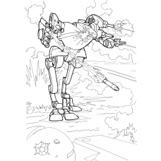 Розмальовка А4 "Robot Heroes", 12 с. 741098