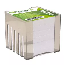Блок паперу для нотаток 85*85*800арк., не склеєний білий у пеналі FR-1531 Fresh Up