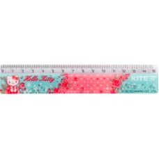 Лінійка пластикова, 15см. Hello Kitty HK19-090 Kite