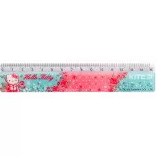 Лінійка пластикова, 15см. Hello Kitty HK19-090 Kite