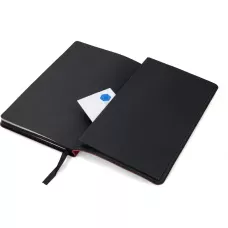 Книга записна Partner Soft, 125*195, 96арк, кліт, червона 8206-05-A