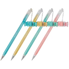 Ручка кулькова з печатками, 0,5 мм. синя, K23-392-2 Kite