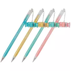 Ручка кулькова з печатками, 0,5 мм. синя, K23-392-2 Kite