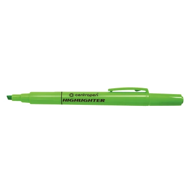 Маркер Highlighter 8722 1-4мм клиноп зелений, Centropen