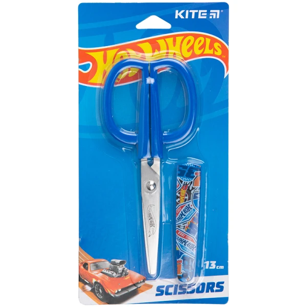 Ножиці дитячі в футлярі, 13см. Hot Wheels HW23-124 Kite
