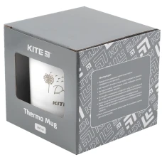 Термокружка біла, 260 мл., K21-324-01 Kite