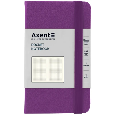 Книга записна Partner, 95*140, 96арк, кліт, пурпурна, 8301-17-A