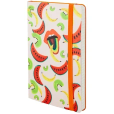 Книга записна Partner BBH Soft, 125*195, 96арк, кліт, Fruits 8212-03-A
