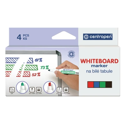 Маркер Board 8559/04, набір 4 шт. (картон. упак.), Centropen