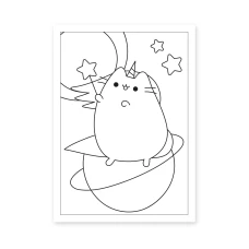 Розмальовка А4 "Pusheen", 12 с. 742918 YES