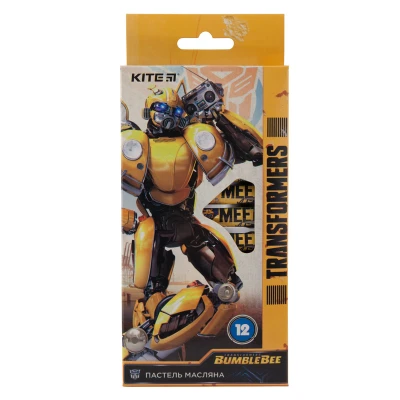 Пастель масляна, 12 кольорів Transformers TF19-071 Kite