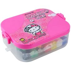 Пластилін, 7 кол. у боксі, 380 г+8 інстр. Hello Kitty HK22-080 Kite