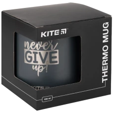 Термокружка 400 мл, графітова K22-379-01 Kite