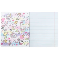Зошит 18 арк., лінія, гібр. лак + УФ лак, Hello Kitty HK23-237 Kite