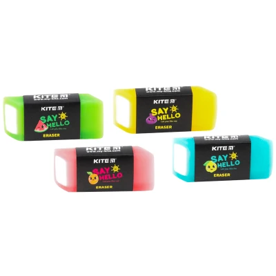 Гумка кольорова Juicy, асорті, K21-373 Kite