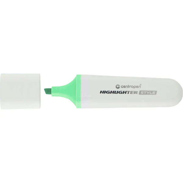 Маркер Highlighter Style 6252 1-4,6 мм клиноп. пастел. зелений, Centropen