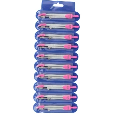 Циркуль в PVC чохлі рожевий, 125 мм., K18-382-10 Kite