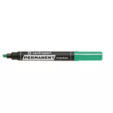 Маркер Permanent 8576 1-4,6 мм клиноподібний зелений, Centropen