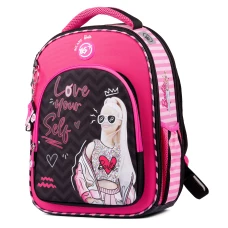 Рюкзак шкільний каркасний YES S-94 "Barbie" 38*28*14см., 558959