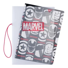 Зошит А4, 48арк. кліт. в пластиковій папці з малюнком "Marvel Avengers" 764427