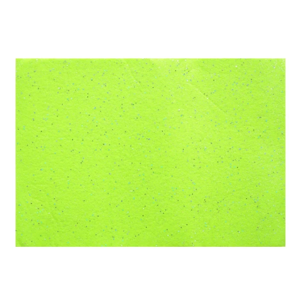 Фетр Santi м'який з гліттером, салатовий, 21*30см., (ціна за 1 шт.) 741812