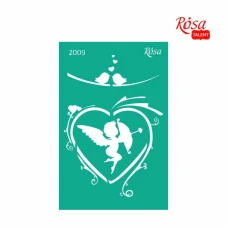 Трафарет багаторазовий самоклеючий, 13*20см, №2009, Серiя 