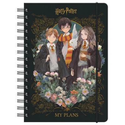Щоденник на спіралі, тверда обкл., Harry Potter HP23-438 Kite