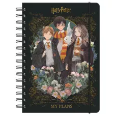Щоденник на спіралі, тверда обкл., Harry Potter HP23-438 Kite