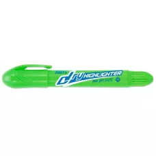 Маркер DRY Highlighter, зелений, флуоресцентний, Amos