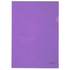 Папка-кутик, A4, PР, щільна, фіолетова, 5024, Norma
