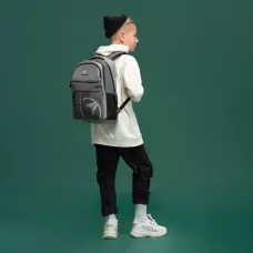Рюкзак молодіжний YES T-32 "Citypack ULTRA" сірий 43*30*12см., 558414