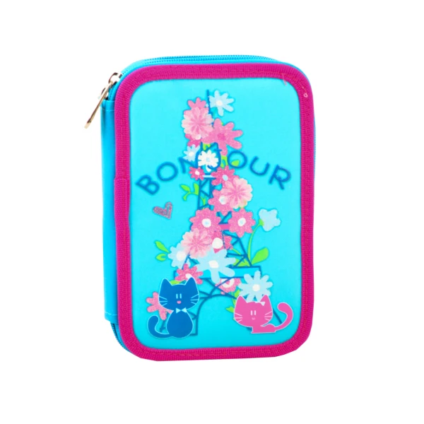 Пенал твердий YES подвійний HP-01 Bonjour 532158