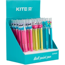 Ручка кульк., 0,5мм. синя Cats life K21-353 Kite