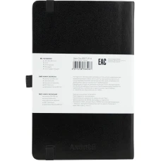 Книга записна Partner, 125*195, 96арк, нелін, чорна, 8307-01-A