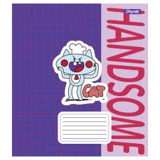 Зошит А5/12 арк коса 1В Handsome, 766552