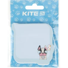 Блок паперу з клейким шаром, 70х70мм, 50арк, Chat dog K22-298-4 Kite