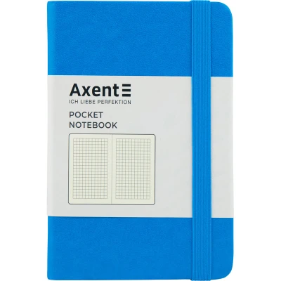 Книга записна Partner, 95*140, 96арк, кліт, блакитна, 8301-07-A