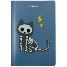 Блокнот пласт. обкл. двійна, А5+, 40 арк, кліт., Invisible mood K23-460-3 Kite