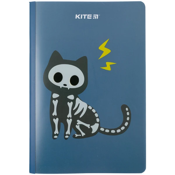 Блокнот пласт. обкл. двійна, А5+, 40 арк, кліт., Invisible mood K23-460-3 Kite
